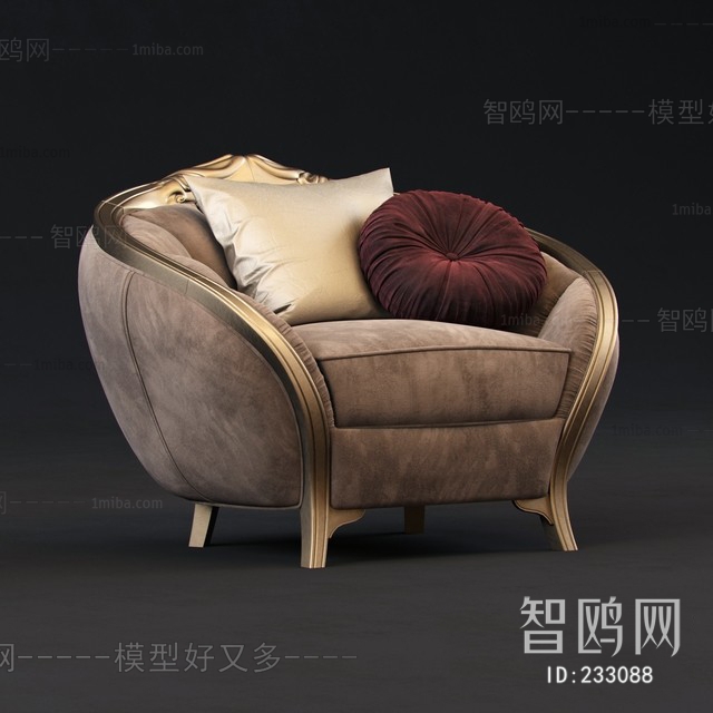 Post Modern Style Single Sofa