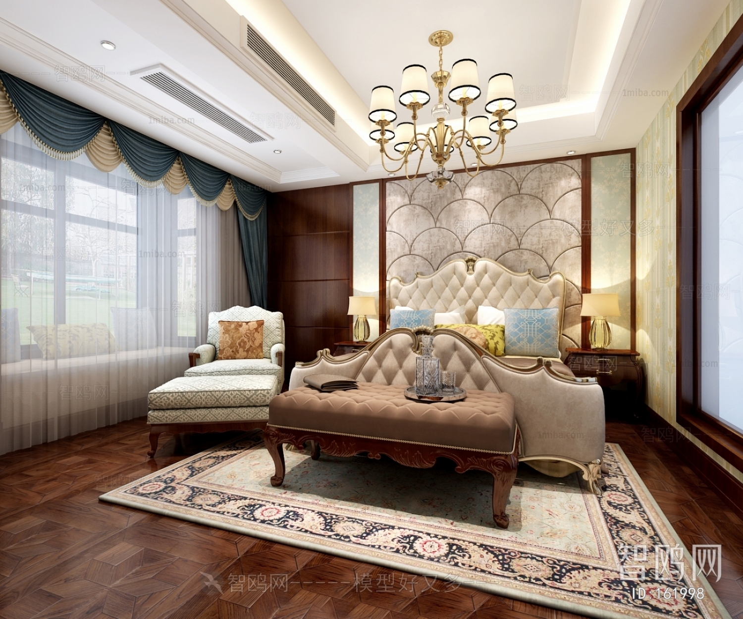 European Style Bedroom