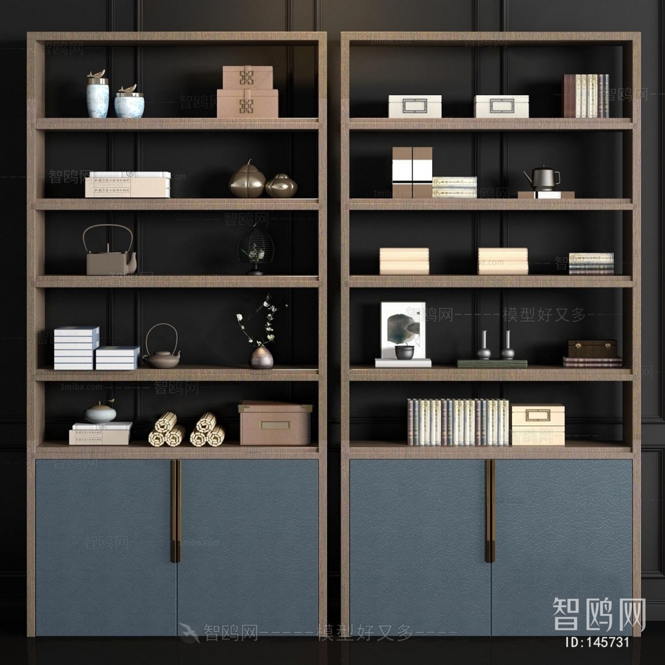 New Chinese Style Bookcase