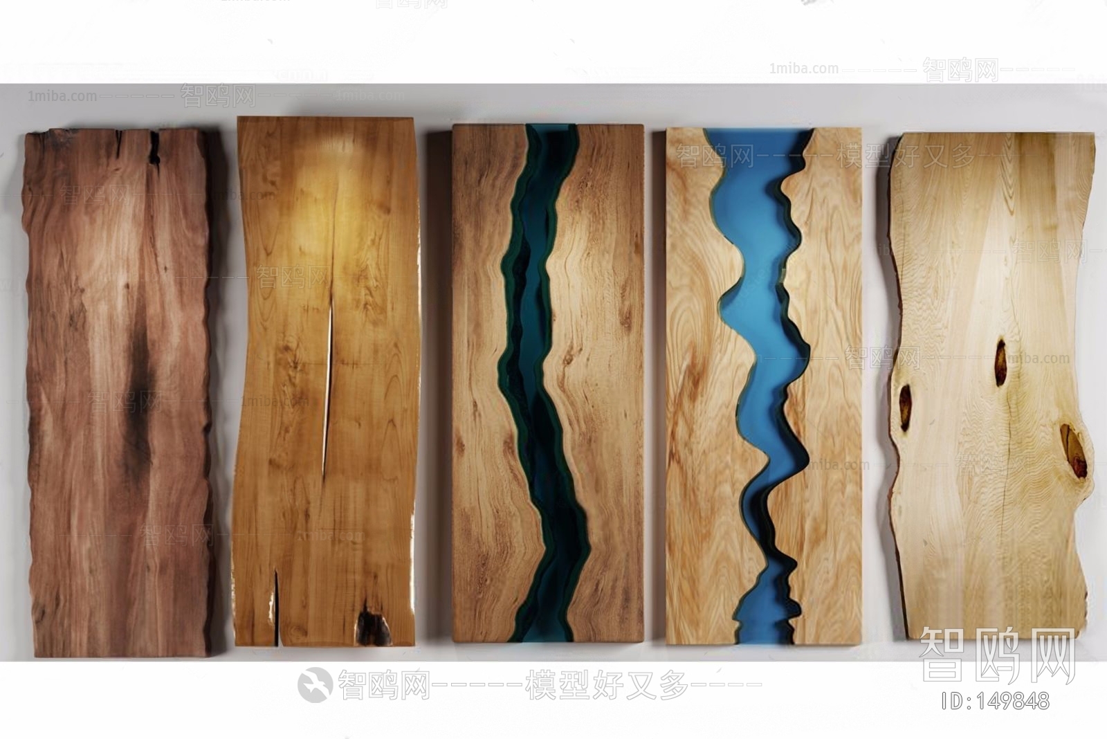 新中式木头台面组合