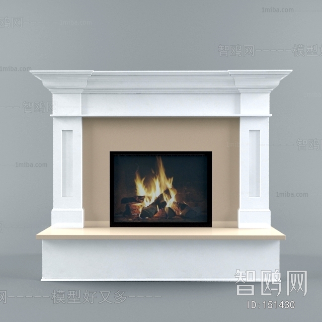 European Style Fireplace