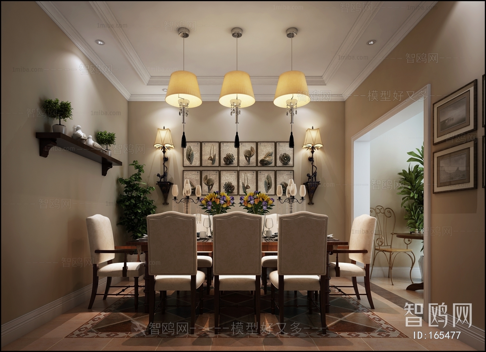 American Style Dining Room