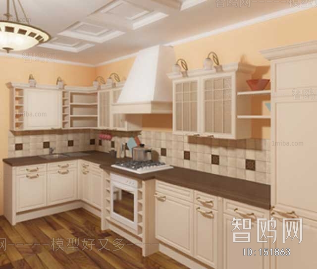 European Style Kitchen Cabinet