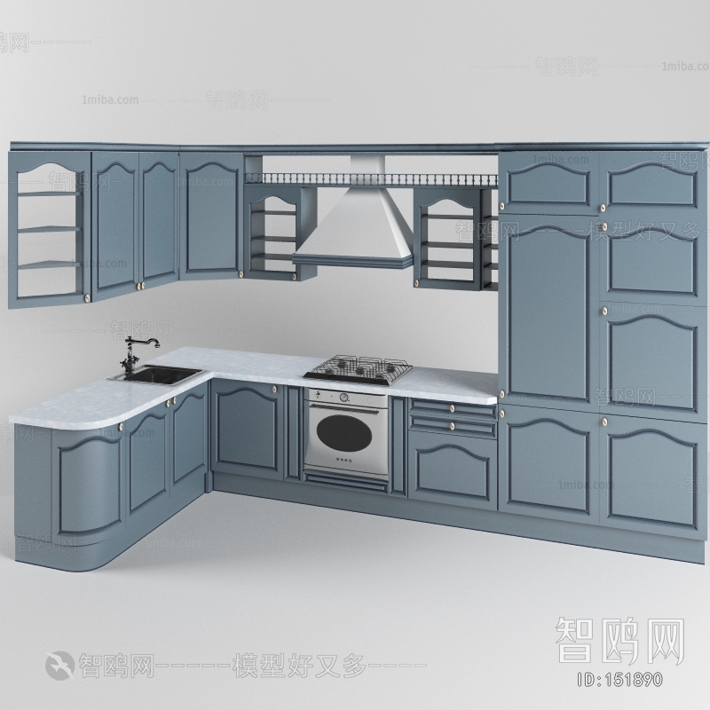 European Style Kitchen Cabinet