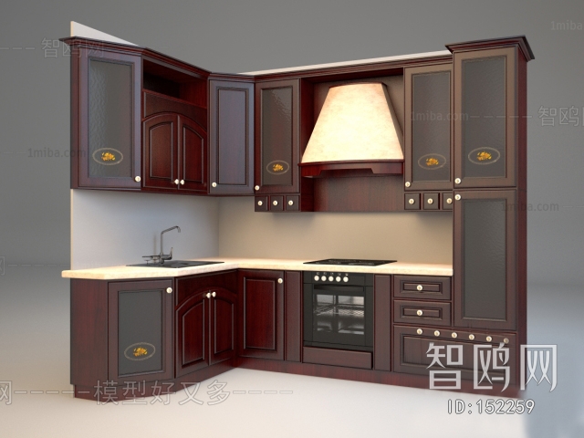 European Style Kitchen Cabinet