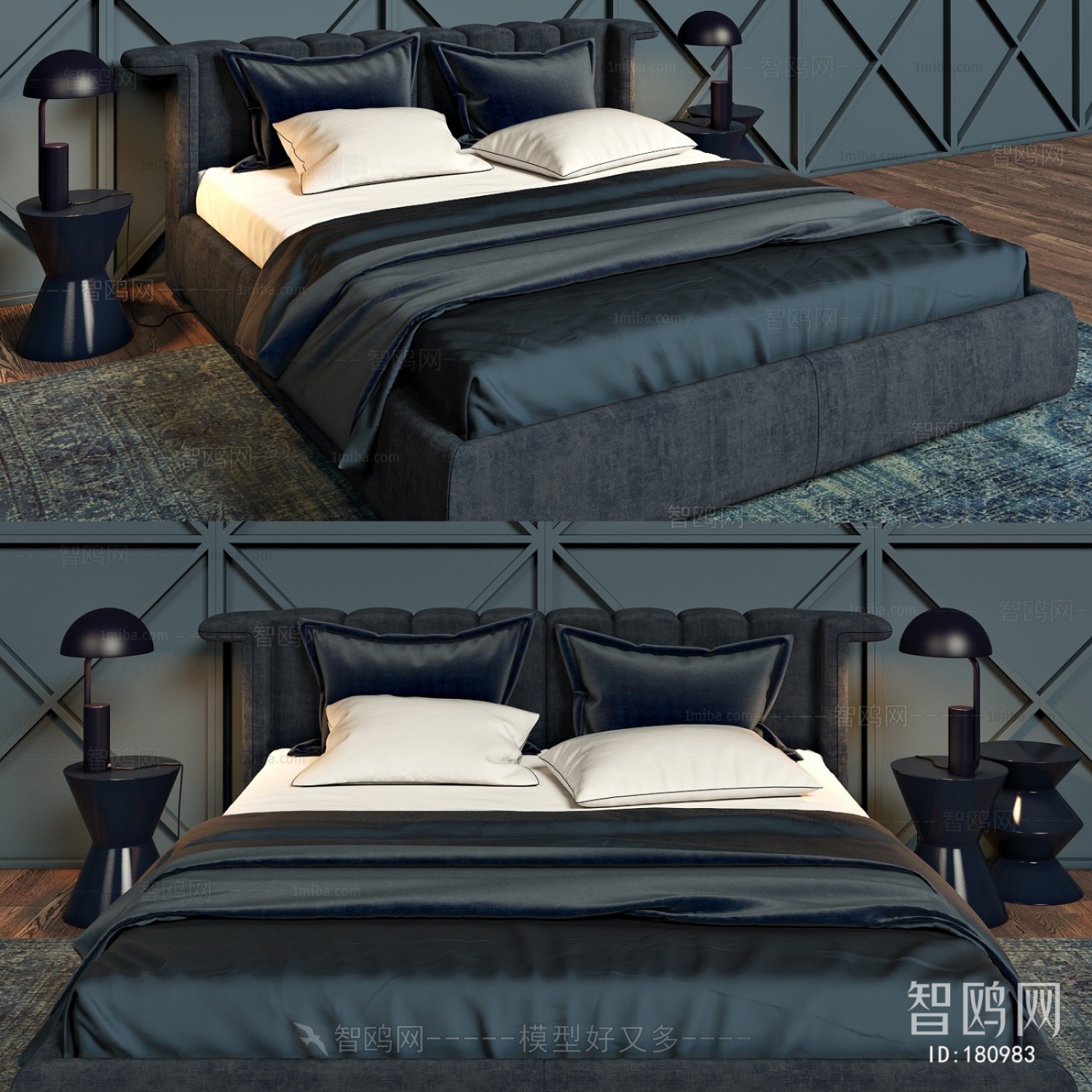Modern Double Bed
