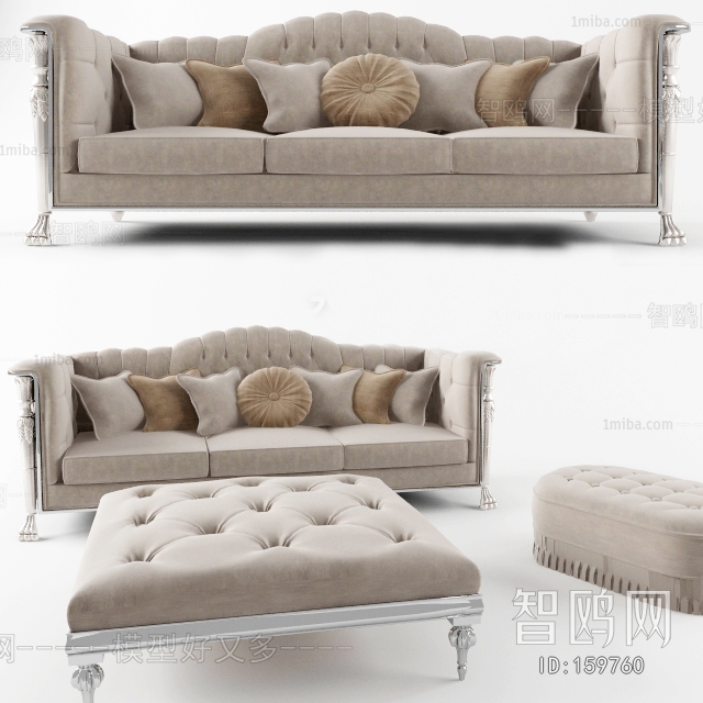 European Style Sofa Combination