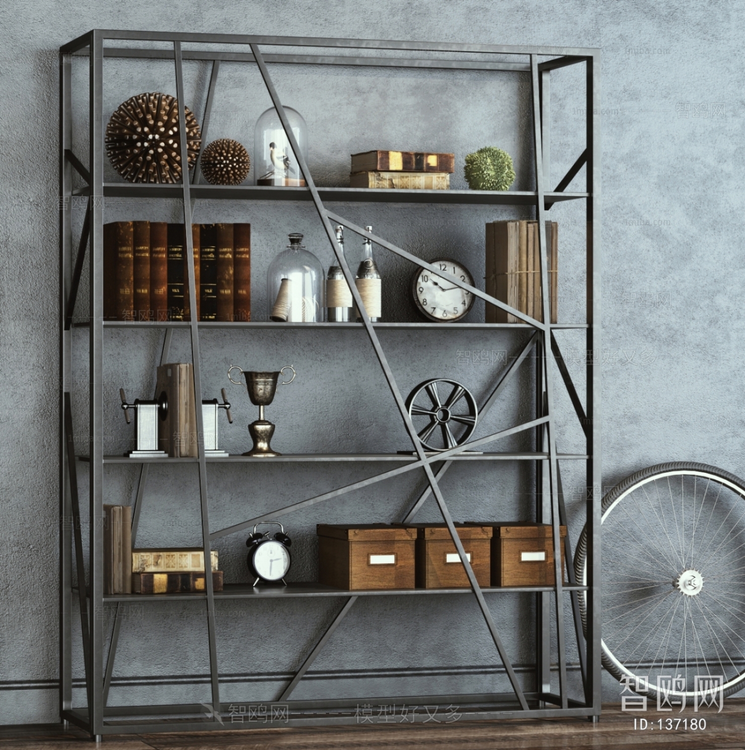 Industrial Style Decorative Frame