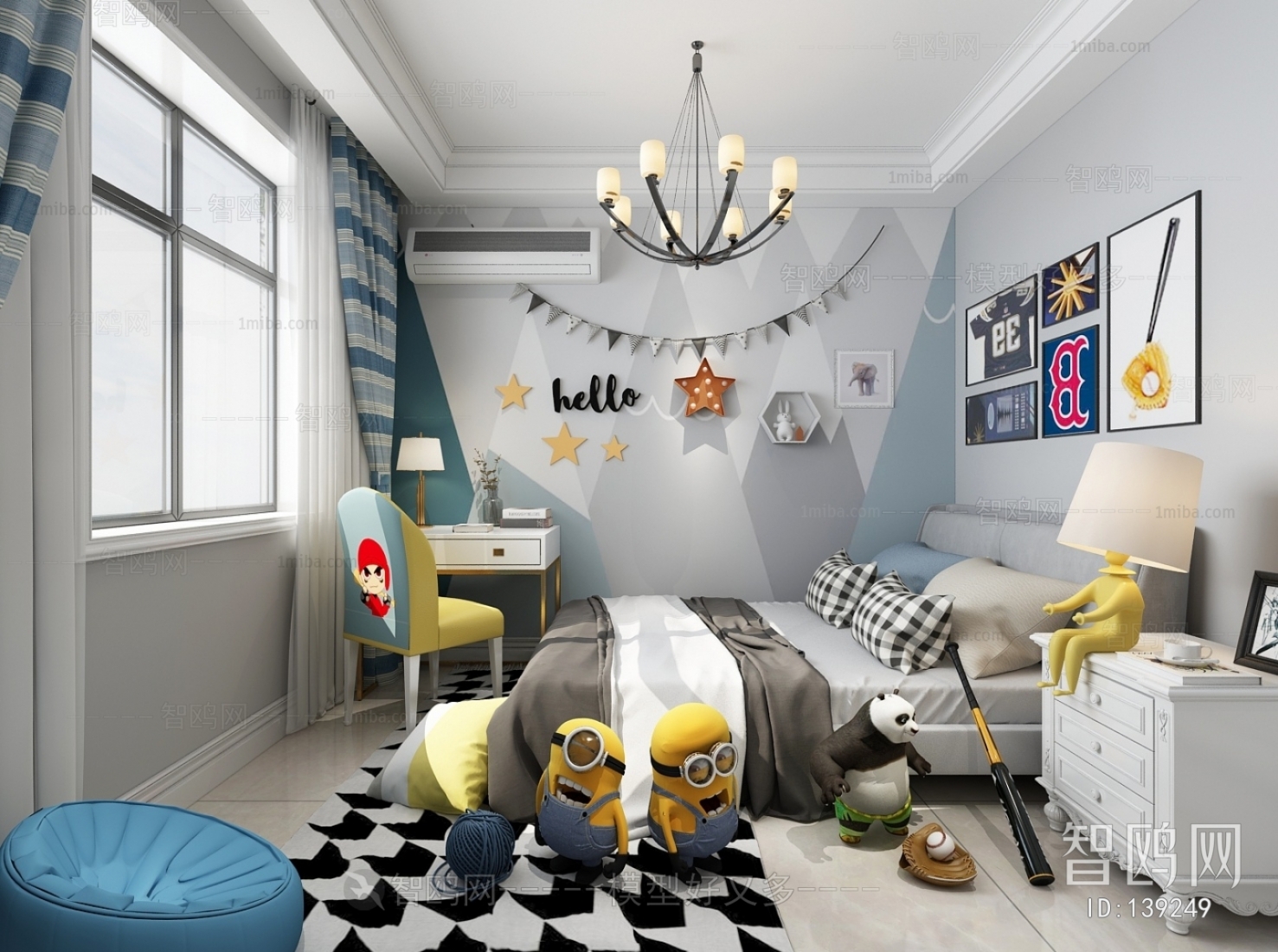 Nordic Style Children's Room