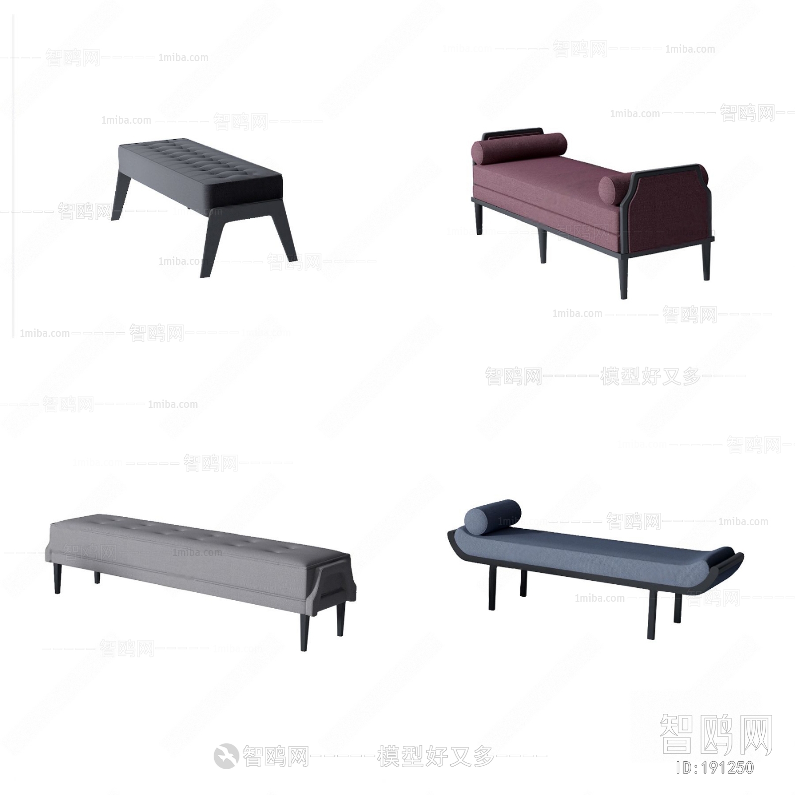 New Chinese Style Footstool