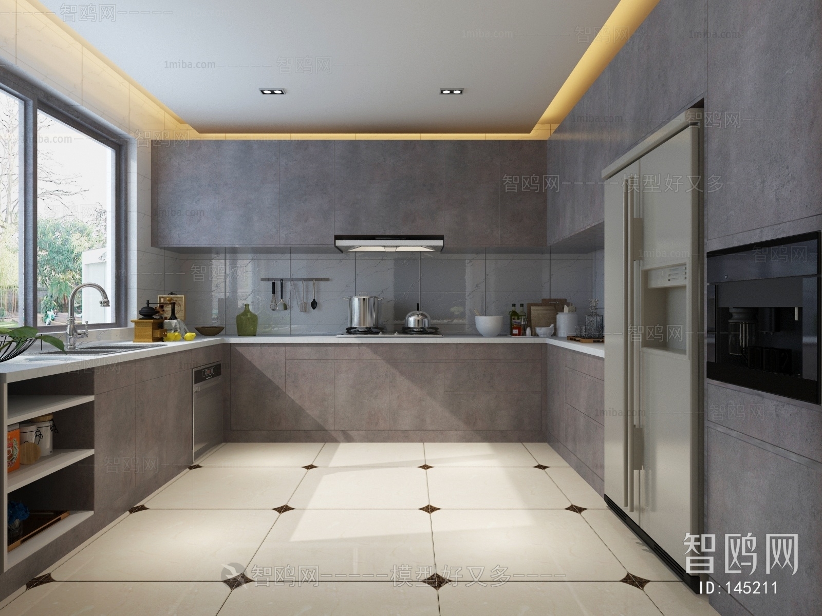 Modern The Kitchen