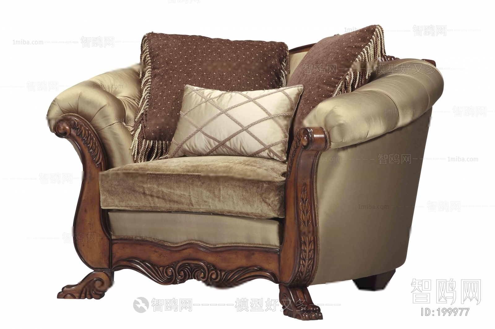 American Style Single Sofa