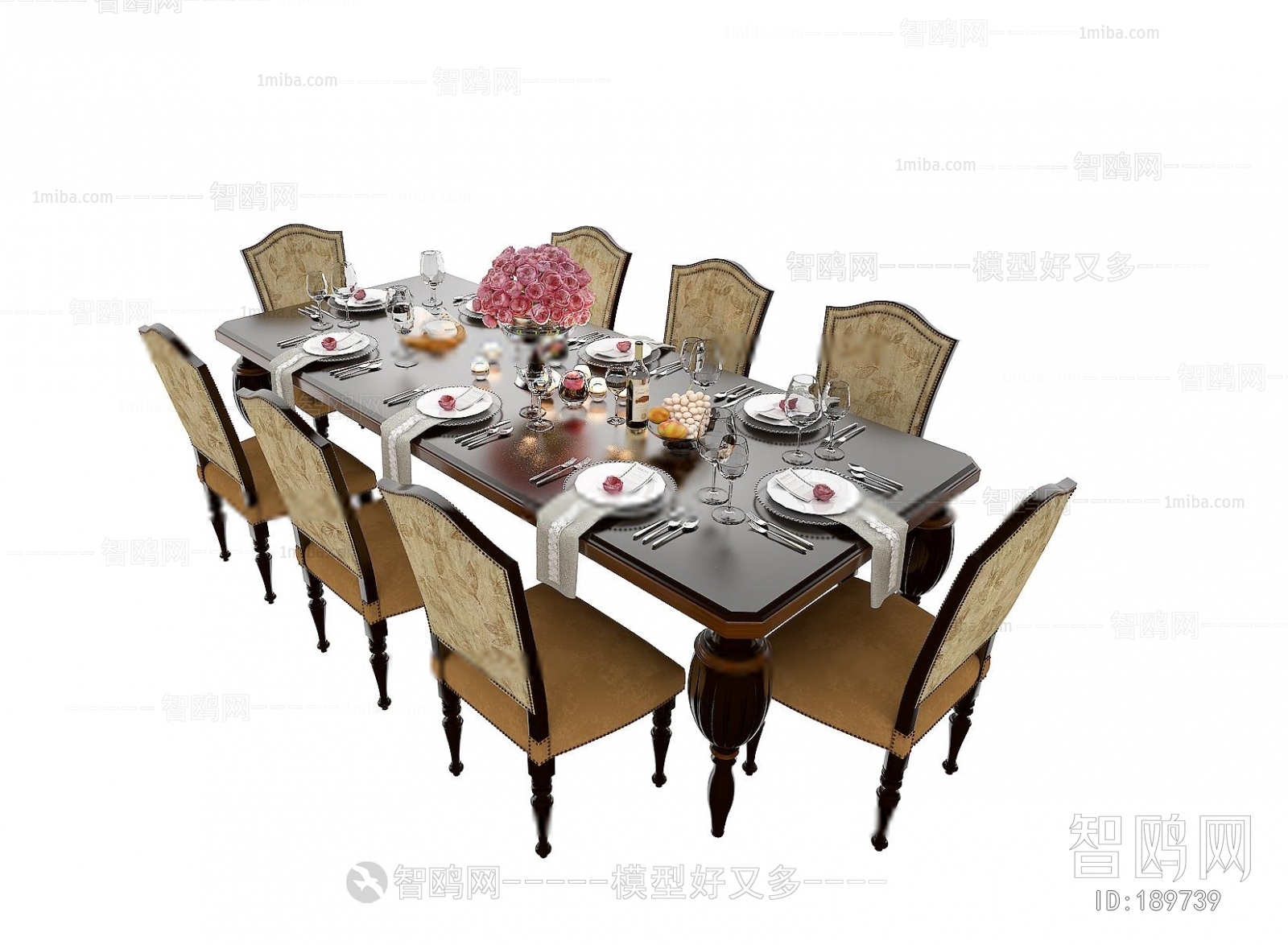 American Style Dining Table And Chairs