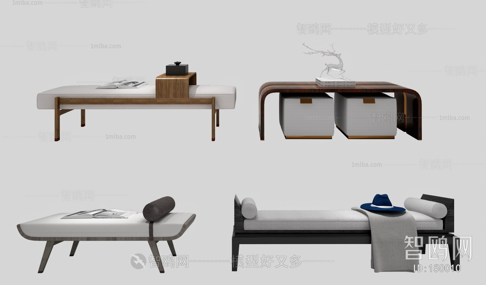 New Chinese Style Bench