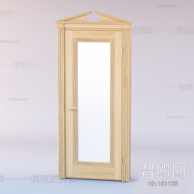 Modern Solid Wood Door