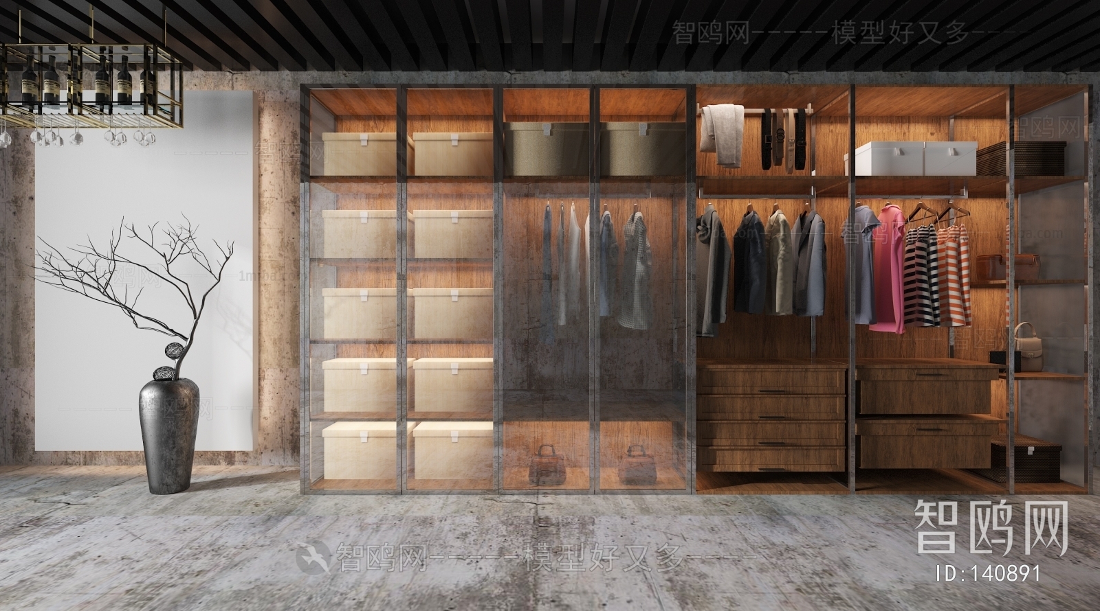 Modern The Wardrobe