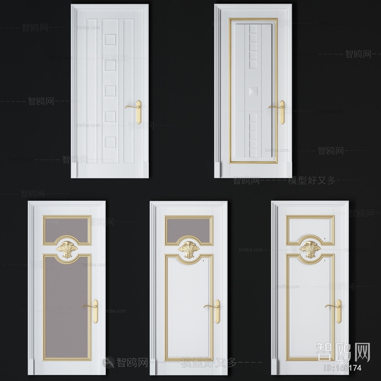 European Style Solid Wood Door