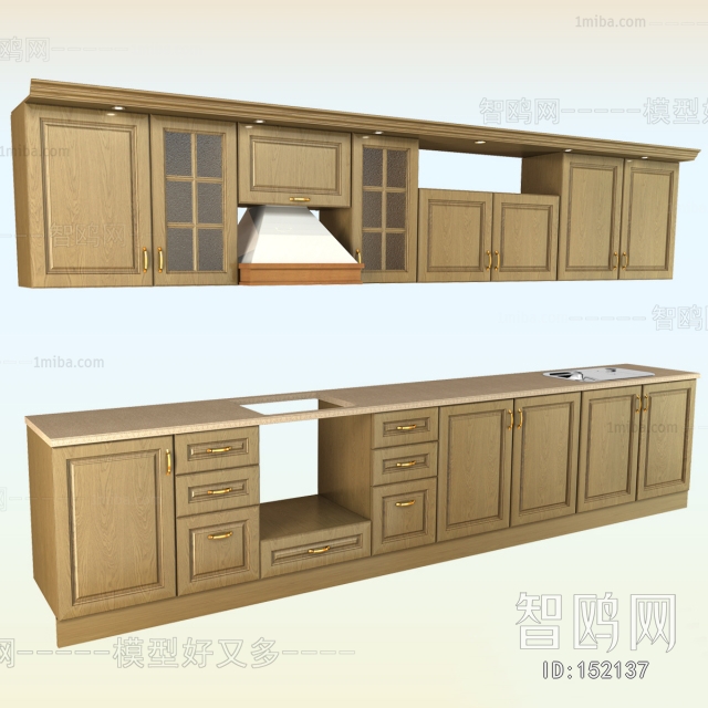 European Style Kitchen Cabinet