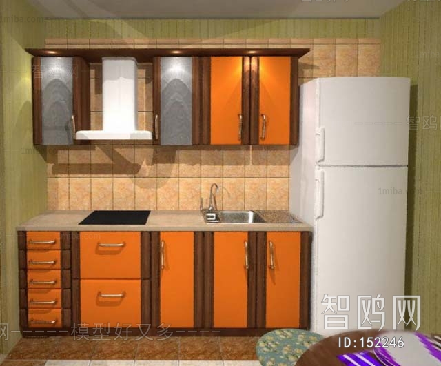 European Style Kitchen Cabinet