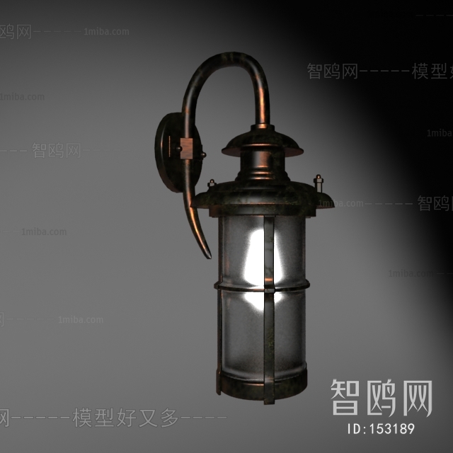 Industrial Style Wall Lamp