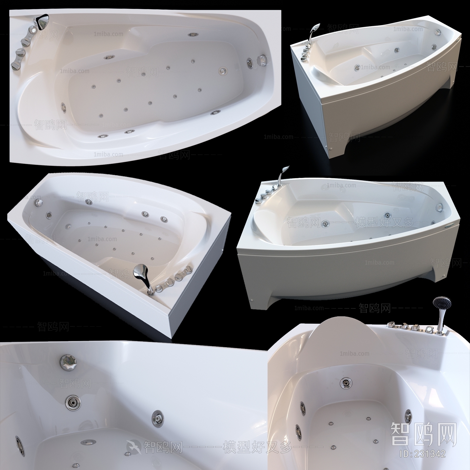 Modern Bathtub