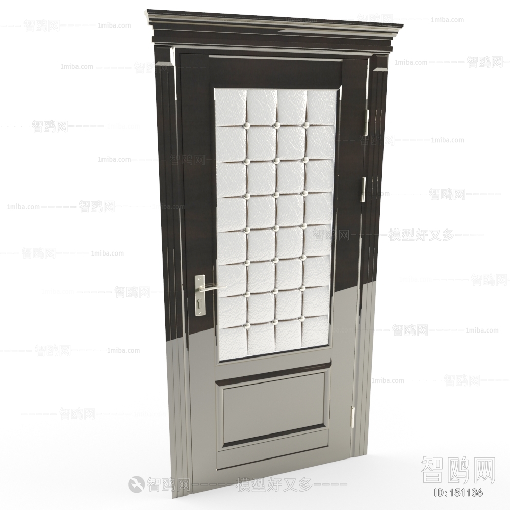 Modern Solid Wood Door