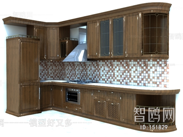 European Style Kitchen Cabinet