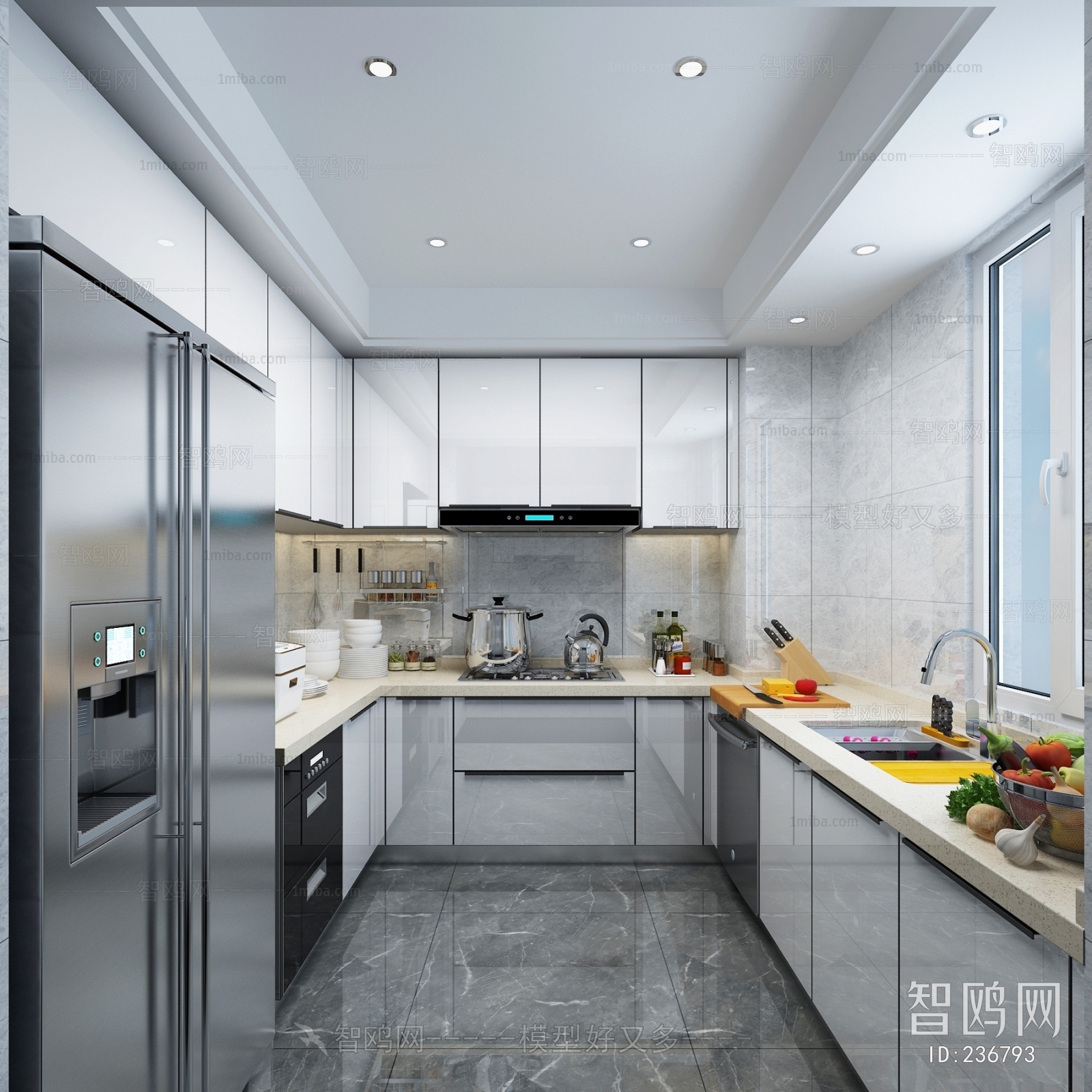 Modern The Kitchen