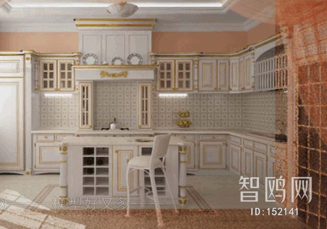 European Style Kitchen Cabinet