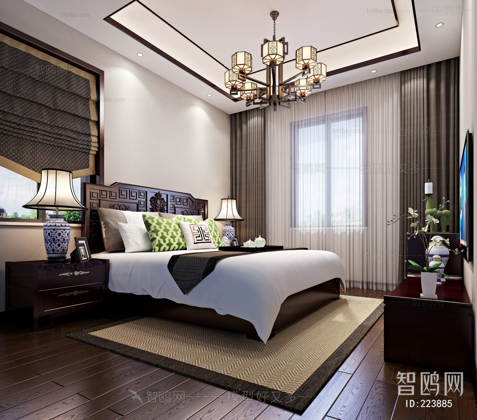 Chinese Style Bedroom