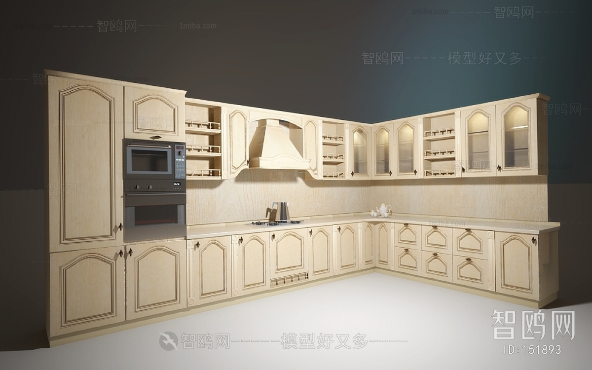 European Style Kitchen Cabinet