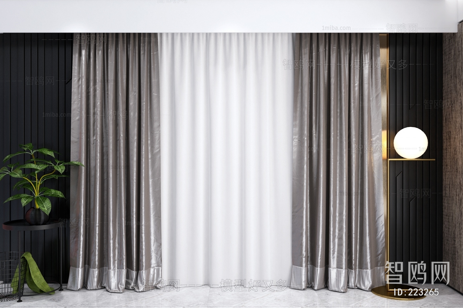 Modern The Curtain