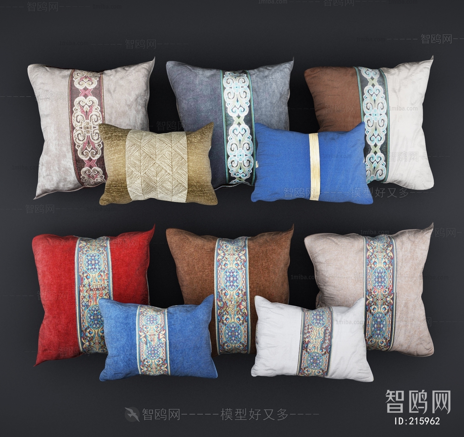 New Chinese Style Pillow