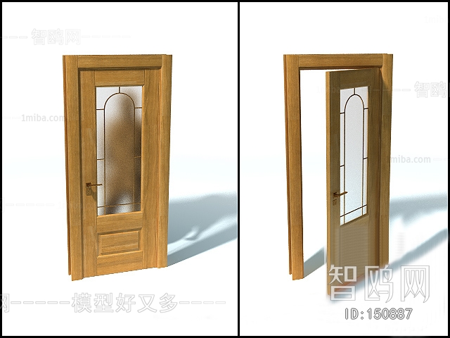 European Style Solid Wood Door