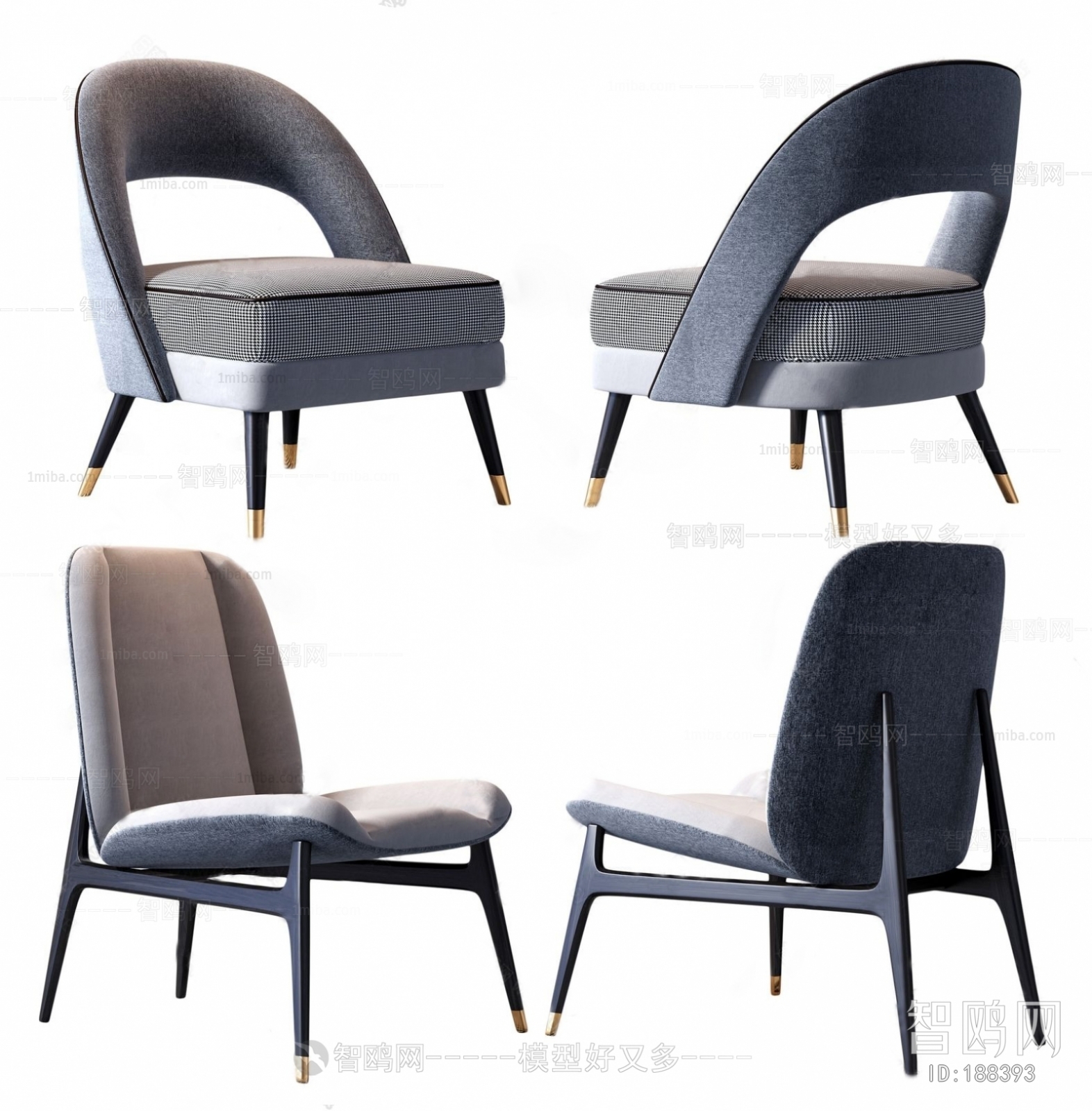 Post Modern Style Lounge Chair