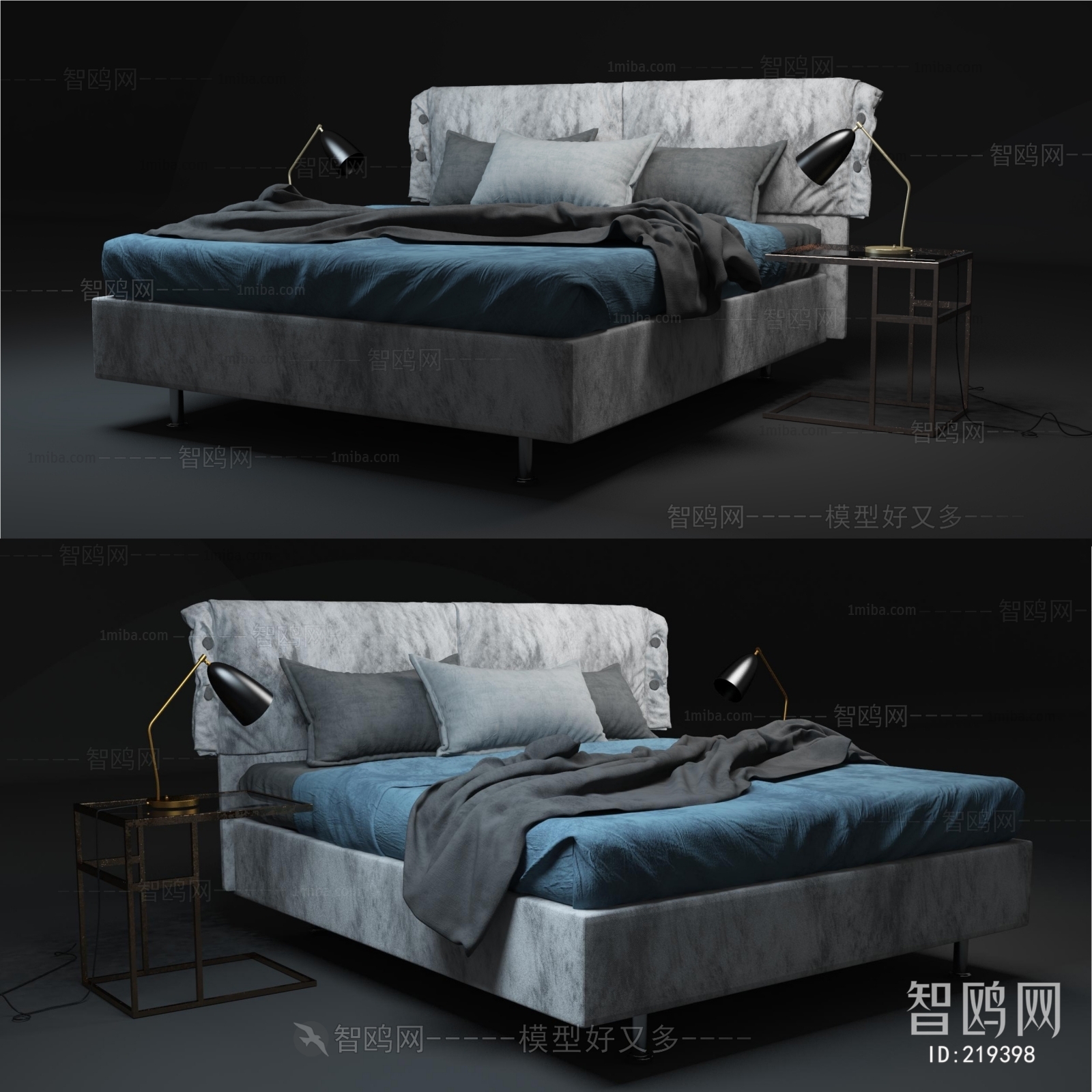 Modern Double Bed