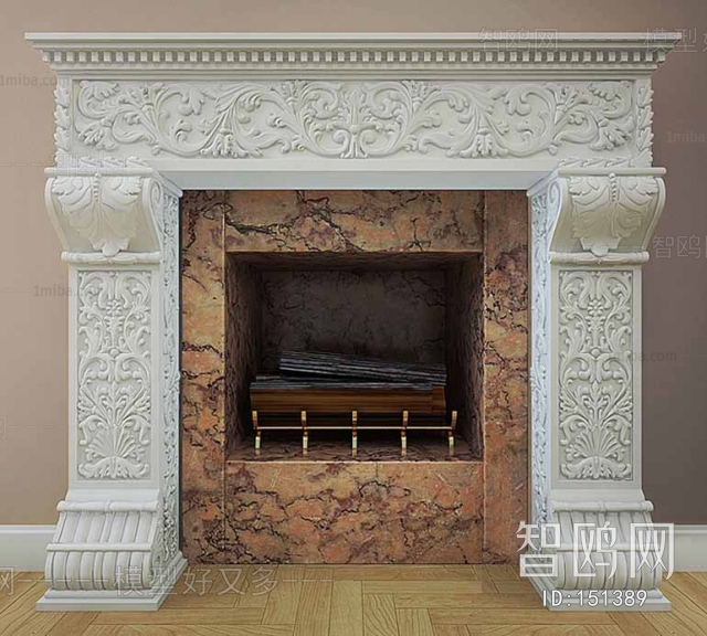 European Style Fireplace