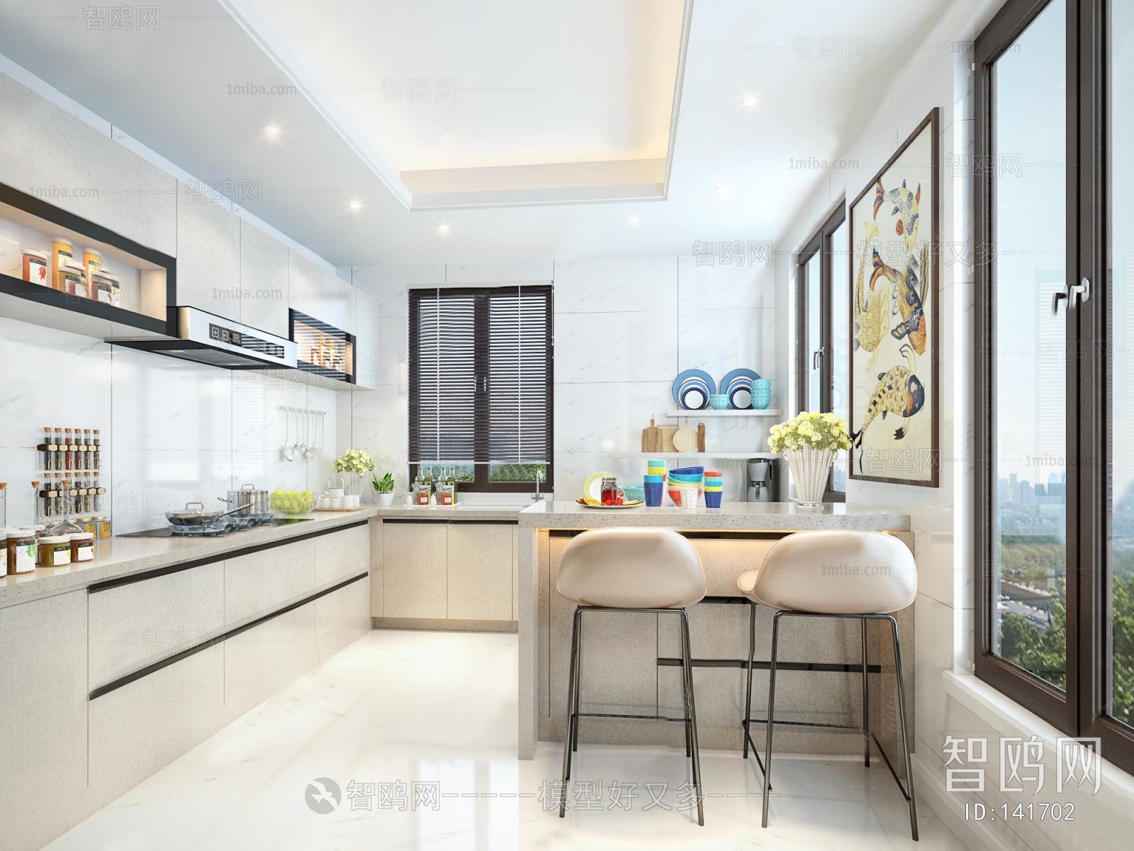 Modern Open Kitchen