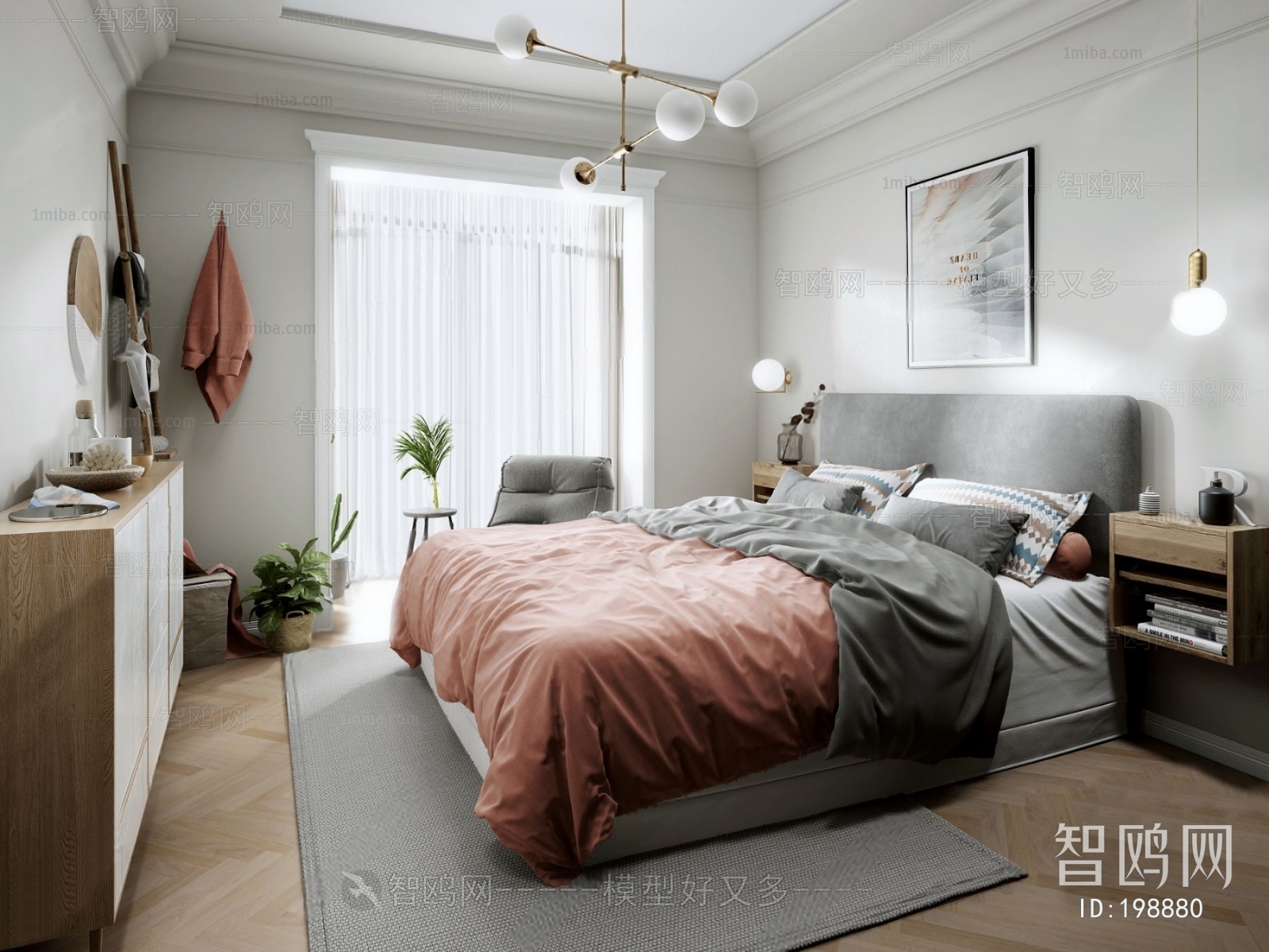 Nordic Style Bedroom