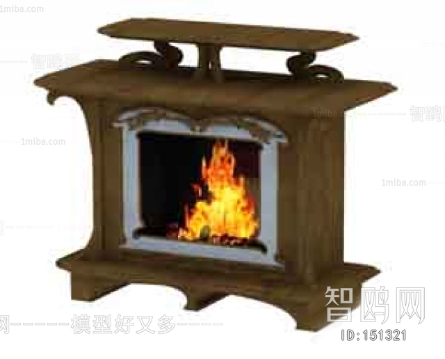 European Style Fireplace