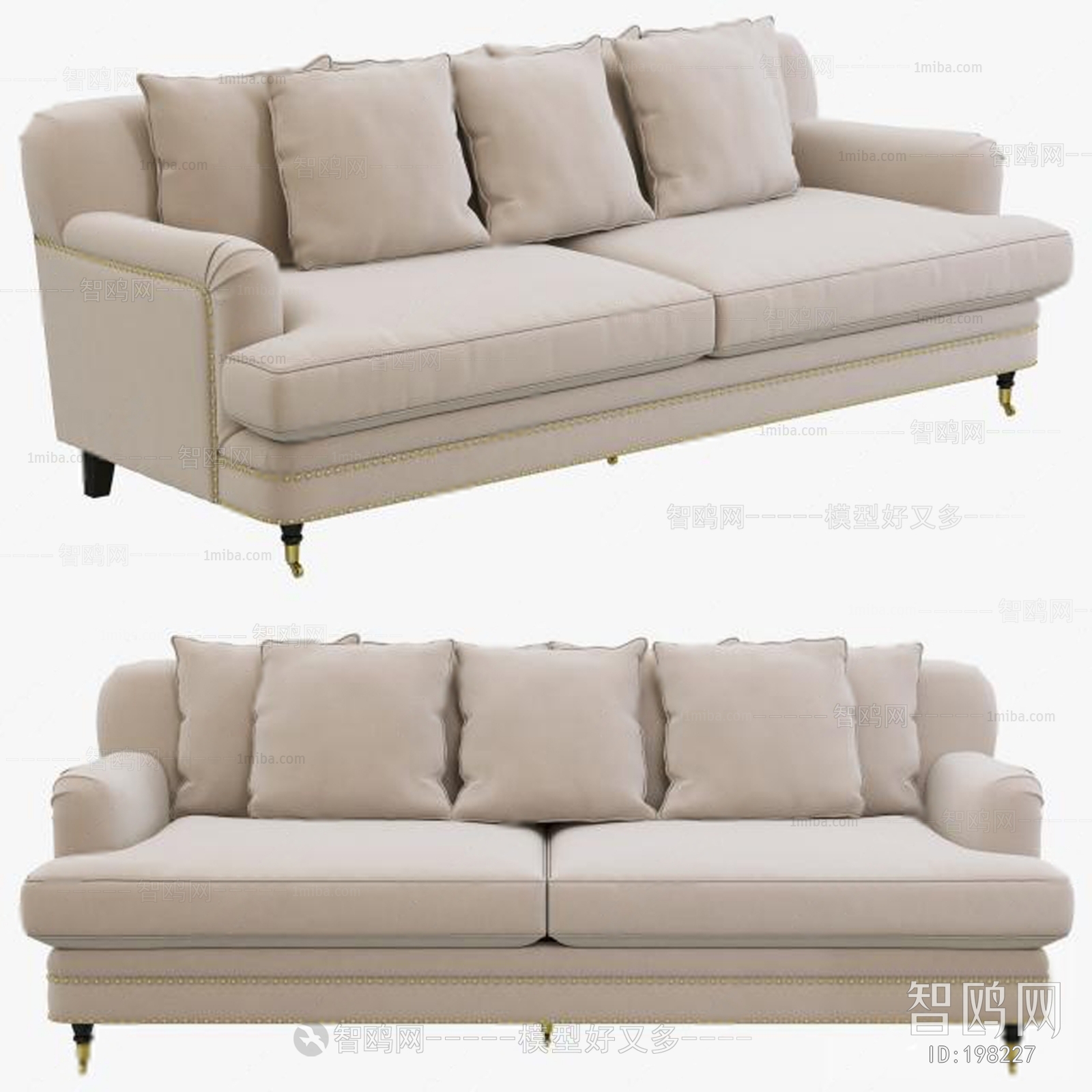 American Style Multi Person Sofa
