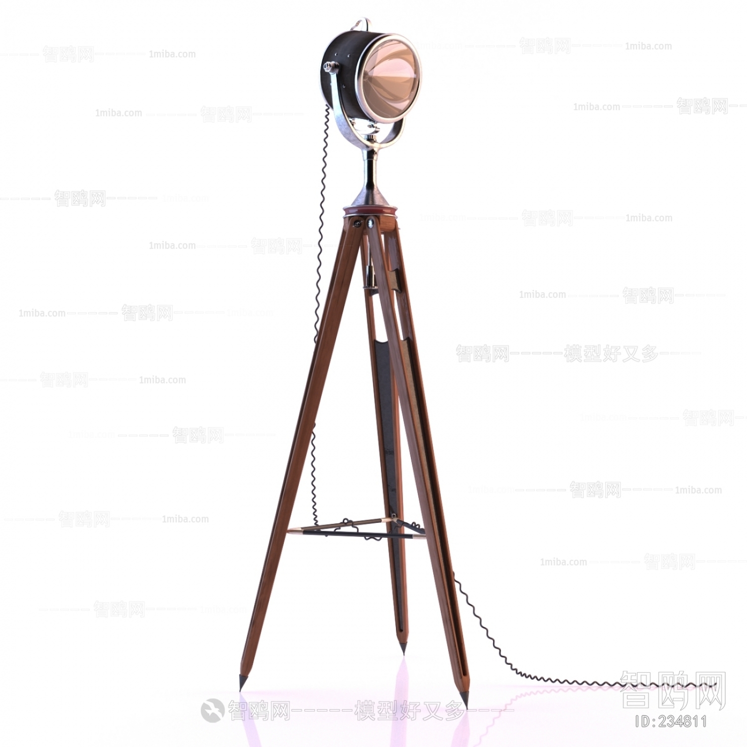 Industrial Style Floor Lamp