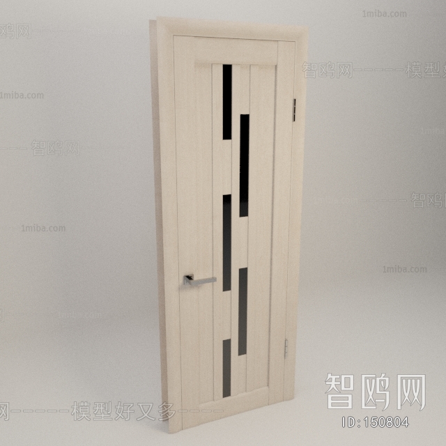 Modern Solid Wood Door