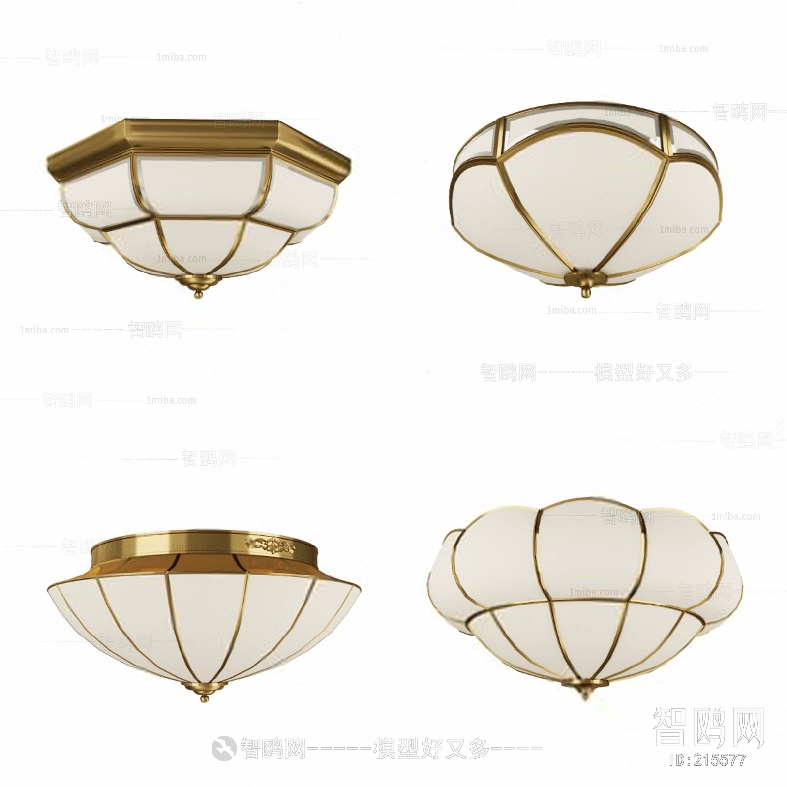 Simple European Style Ceiling Ceiling Lamp