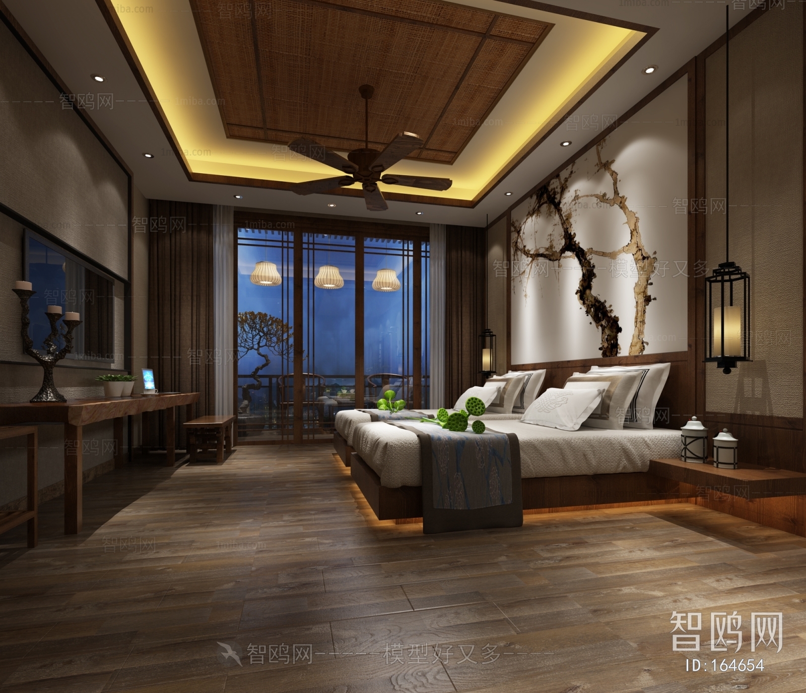 New Chinese Style Guest Room