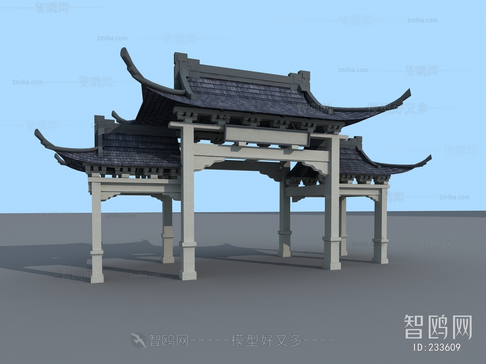 Chinese Style Building Component