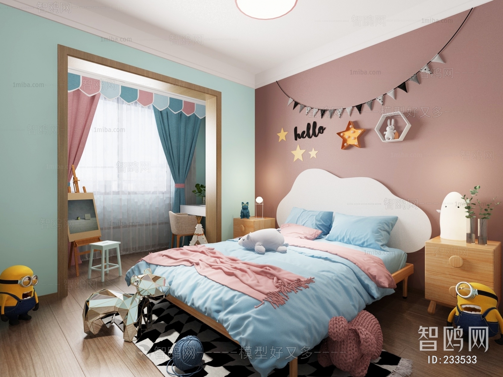 Nordic Style Children's Room