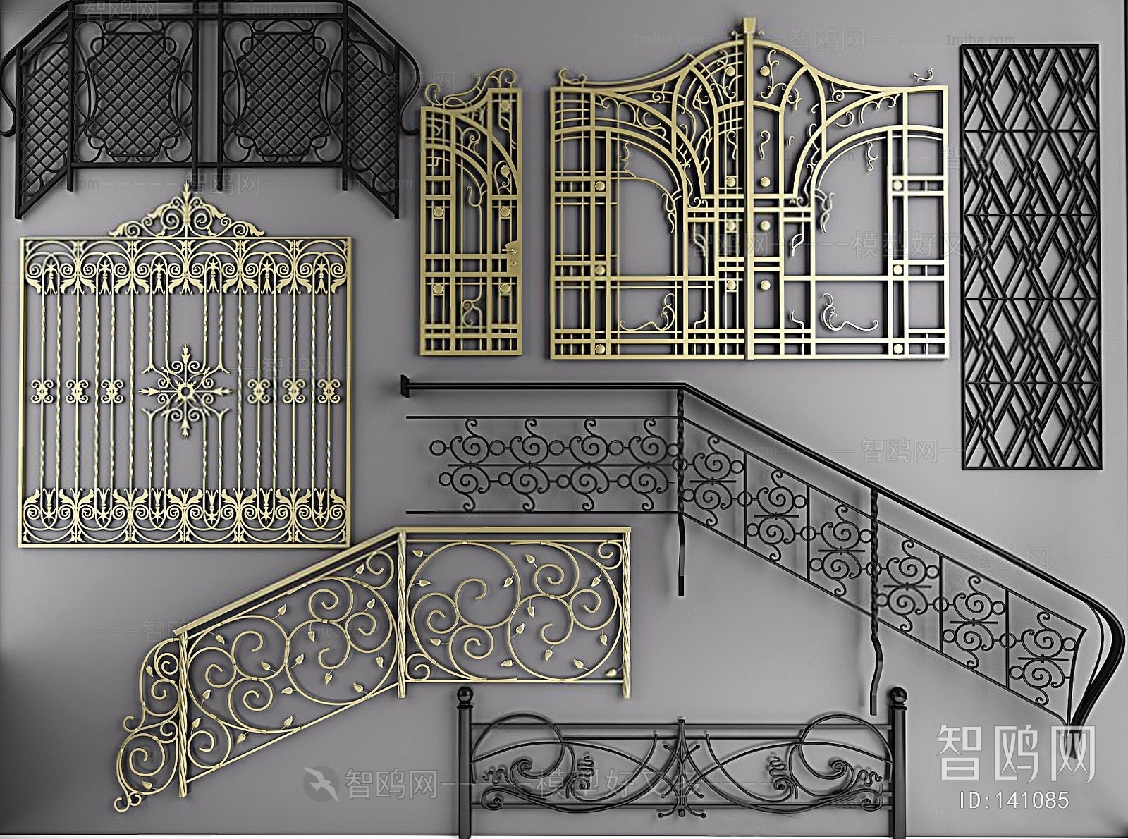 European Style Stair Balustrade/elevator