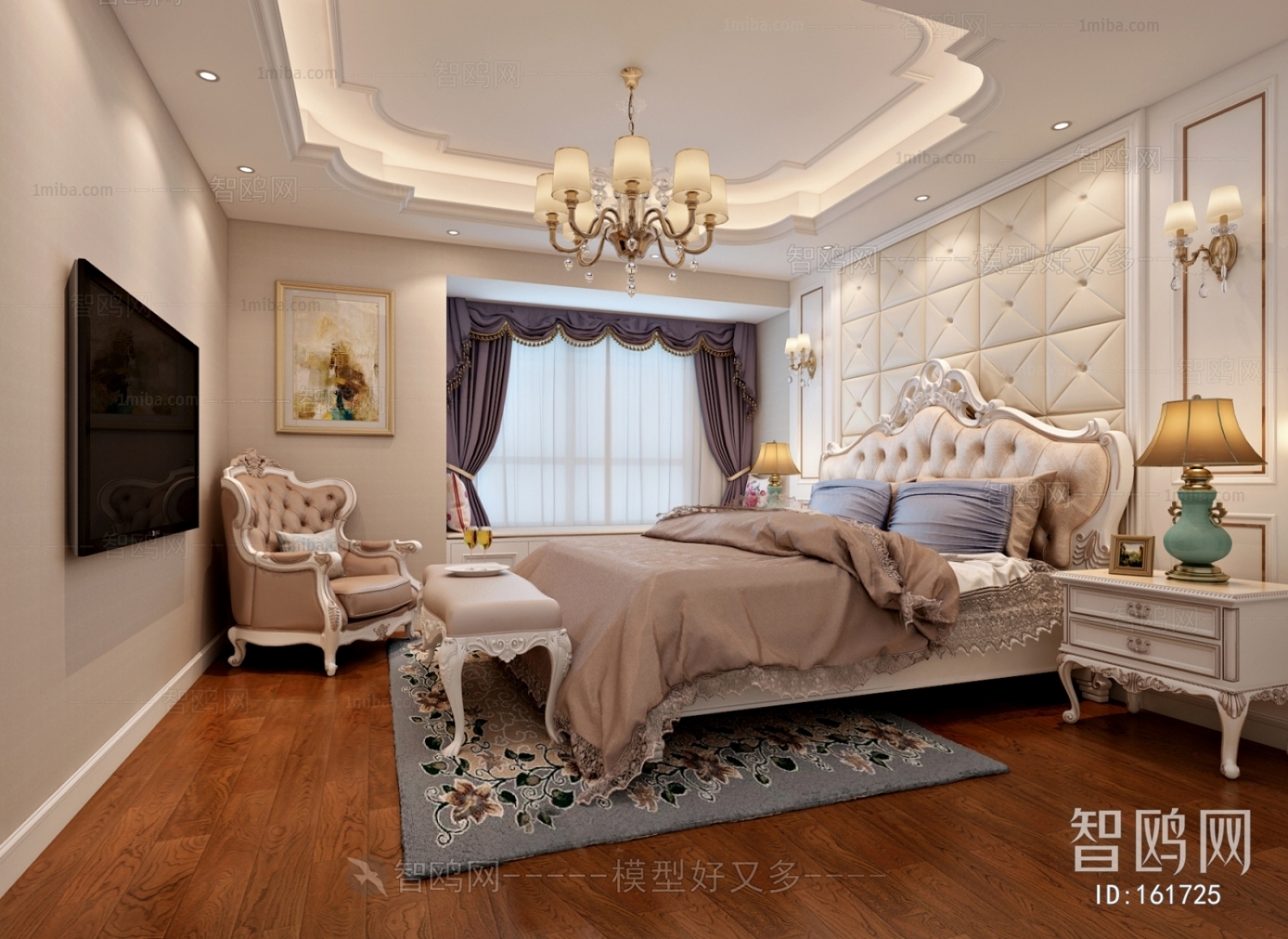 European Style Bedroom