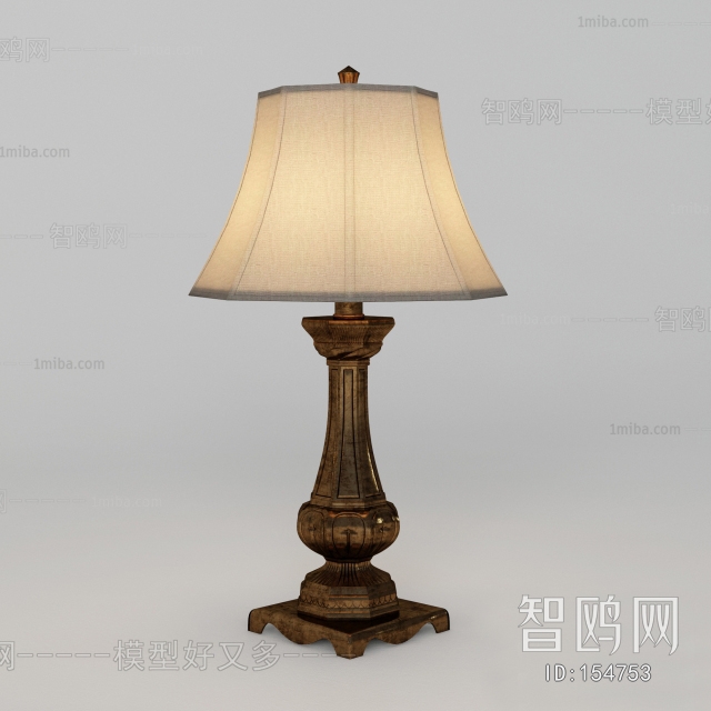 European Style Table Lamp